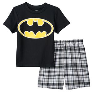 Boys 4-7 DC Comics Batman Tee & Shorts Set