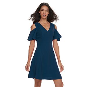 Women's Sharagano Textured Fit & Flare Dress