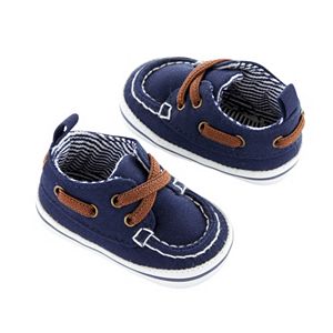 Newborn Baby Boy Carter's Boat Shoe Crib Shoes