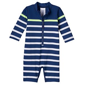 Baby Boy Carter’s Striped Rashguard Wet Suit