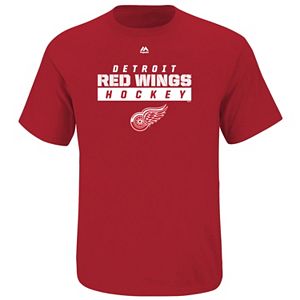 Big & Tall Majestic Detroit Red Wings Team Color Tee
