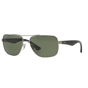 Ray-Ban RB3483 60mm Highstreet Square Polarized Sunglasses