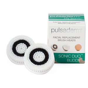 Pulsaderm Sonic Duo Buddy 2-pk. Facial Replacement Brush Heads - Normal Skin