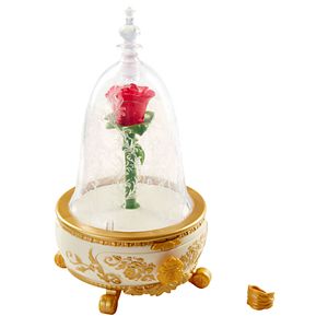 Disney's Beauty & The Beast Enchanted Rose Jewely Box