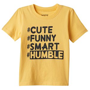 Toddler Boy Jumping Beans® Short Sleeve Text Graphic Tee