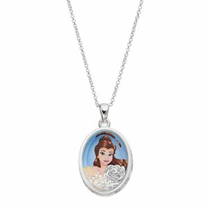 Disney's Beauty and the Beast Kids' Belle Floating Charm Pendant