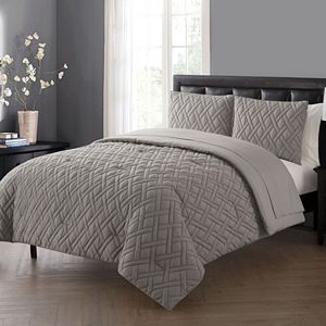 VCNY Home Lattice Embossed Bed In A Bag Set