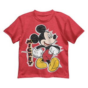 Disney's Mickey Mouse Boys 4-7 Red Tee