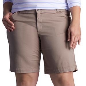 Plus Size Lee Essential Chino Bermuda Shorts