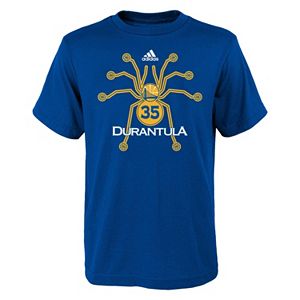 Boys 8-20 adidas Golden State Warriors Kevin Durant Player Nickname Tee!