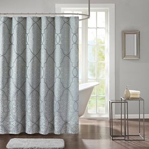 Madison Park Anuok Jacquard Shower Curtain