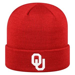 Youth Top of the World Oklahoma Sooners Tow Cuffed Beanie