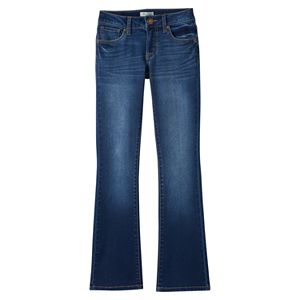 Girls 7-16 Mudd® Back-Flap Bootcut Denim Jeans