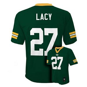 Boys 8-20 Green Bay Packers Eddie Lacy NFL Replica Jersey
