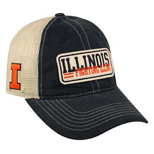 Adult Top of the World Illinois Fighting Illini Patches Adjustable Cap