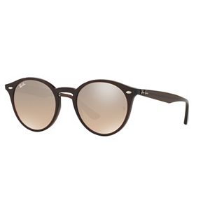 Ray-Ban RB2180 49mm Round Gradient Mirror Sunglasses!