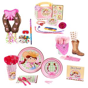 Pink Cowgirl Party Collection