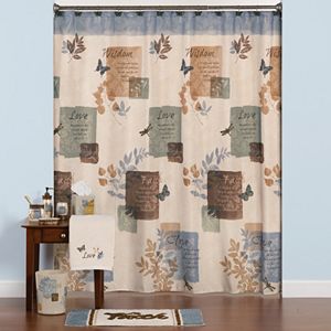 Saturday Knight, Ltd. Faith Shower Curtain Collection